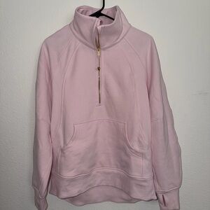 lululemon Blissful Pink Funnel-Neck Sweater - XS/S